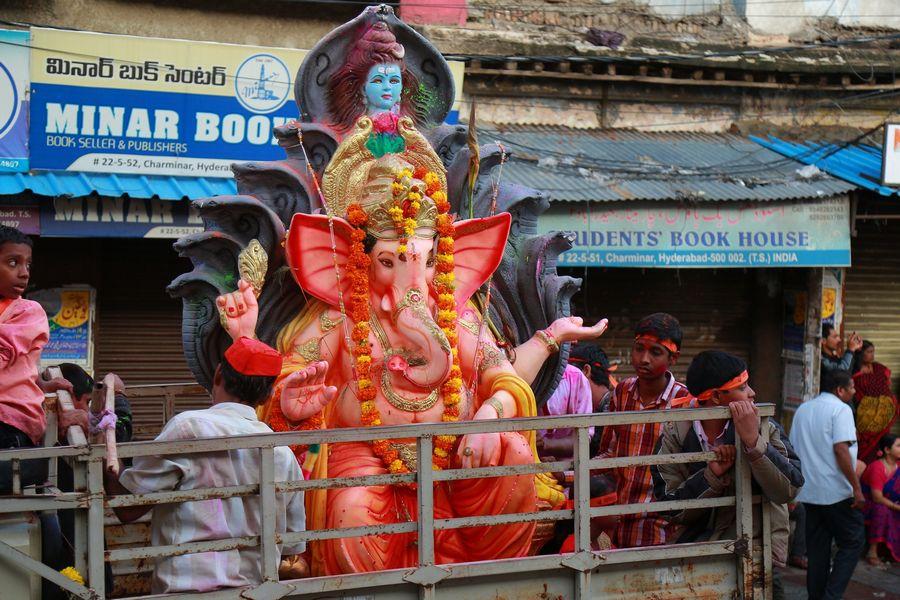 PHOTOS: Ganesh Nimajjanam in Hyderabad