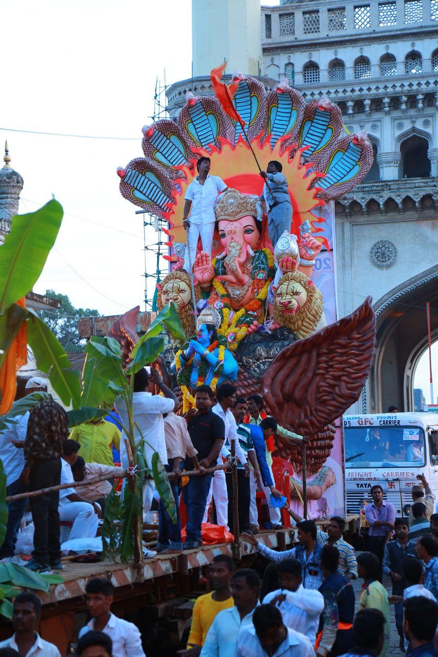 PHOTOS: Ganesh Nimajjanam in Hyderabad