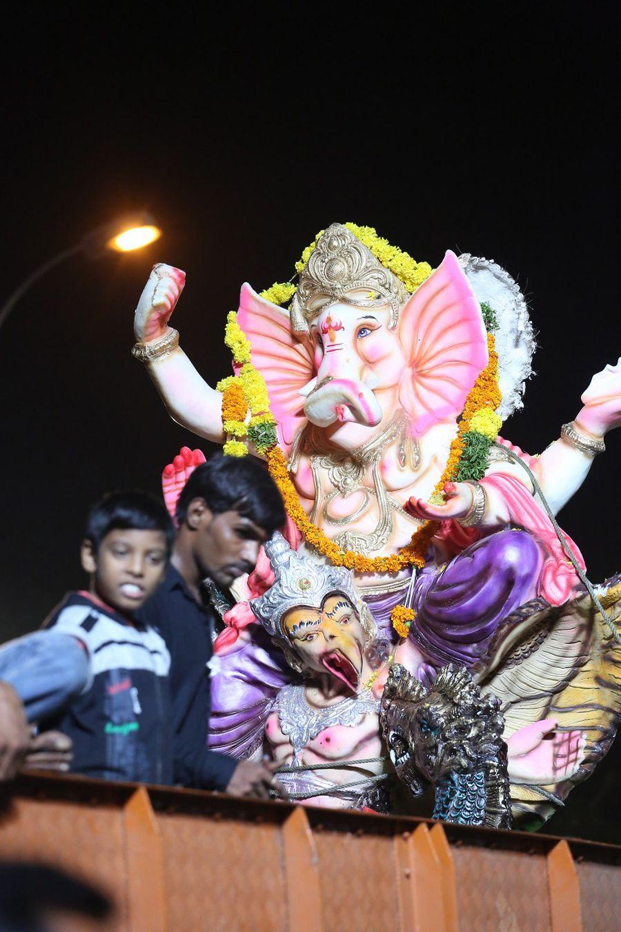 PHOTOS: Ganesh Nimajjanam in Hyderabad
