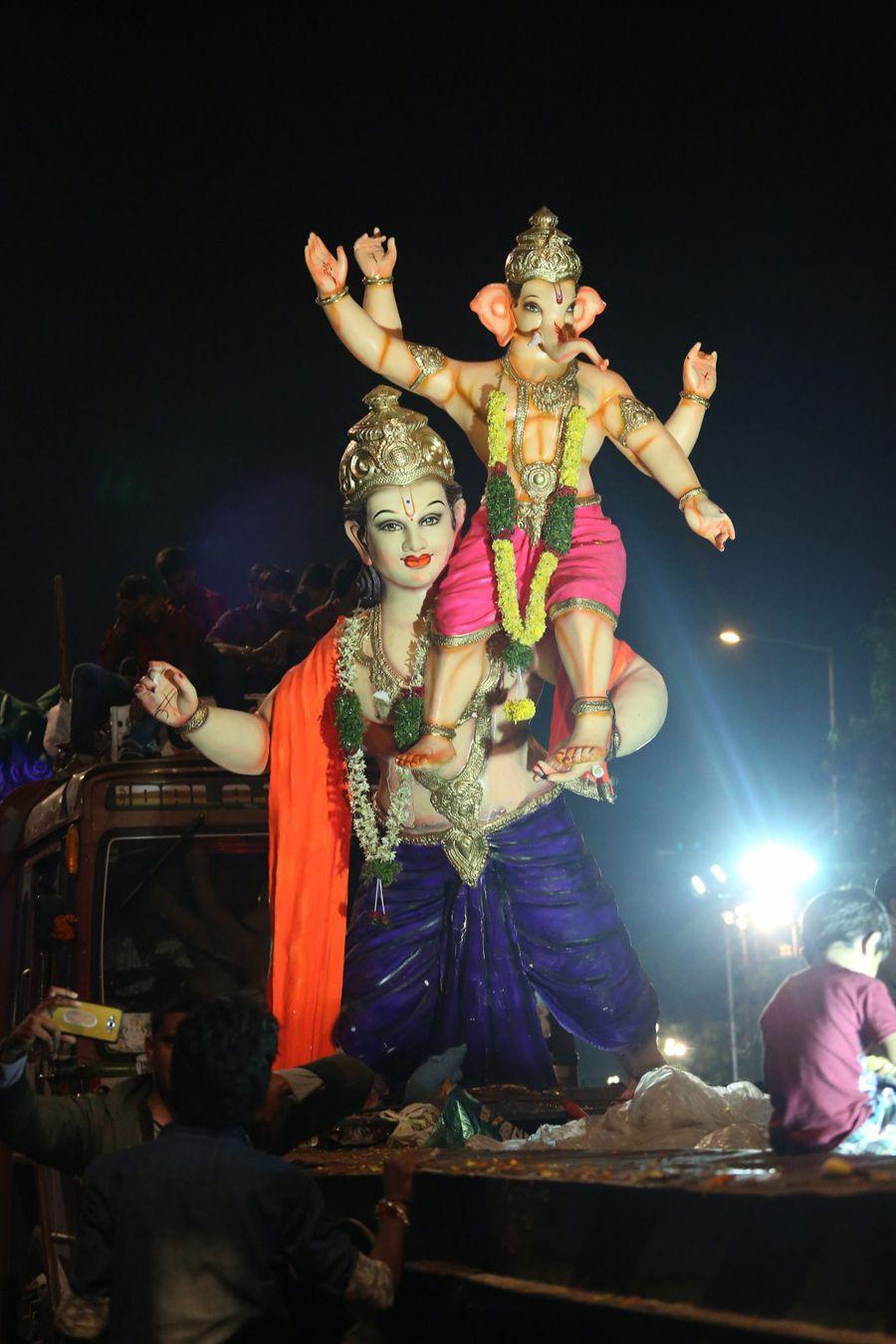 PHOTOS: Ganesh Nimajjanam in Hyderabad