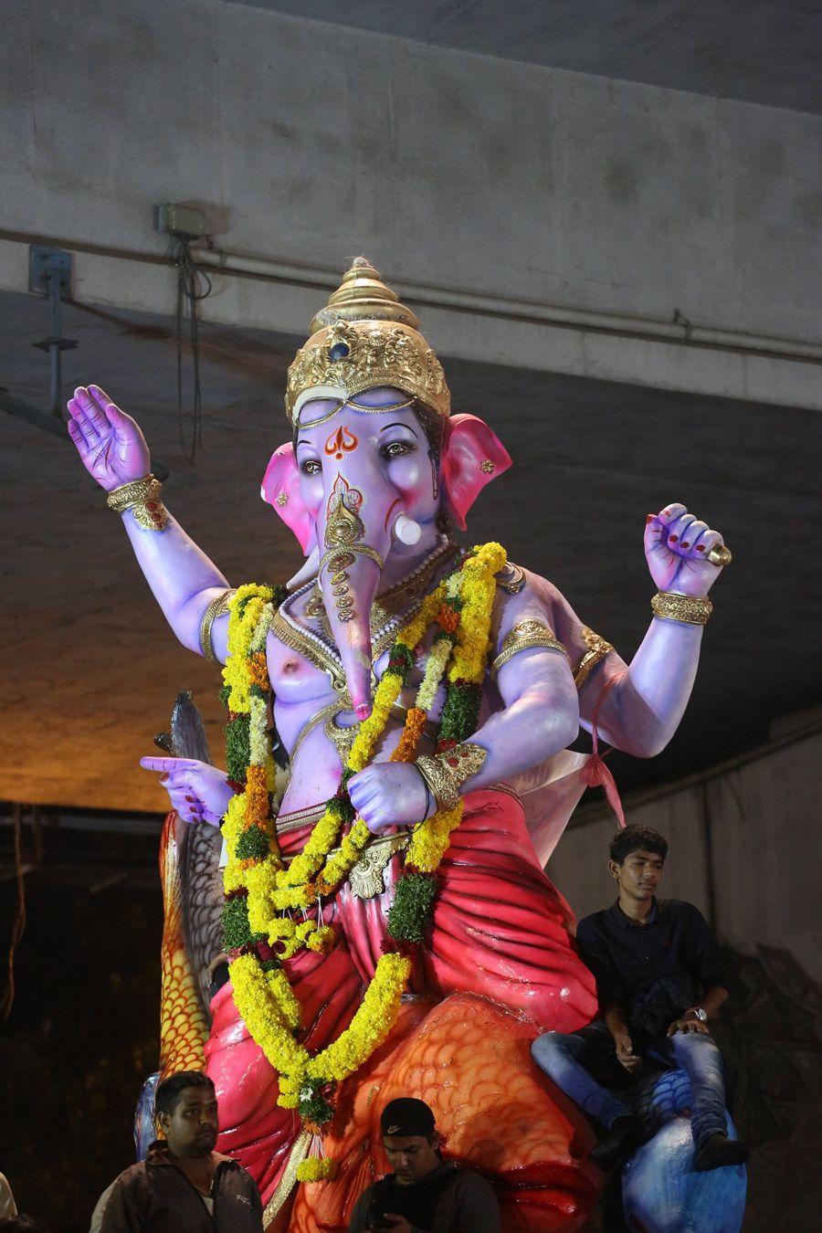 PHOTOS: Ganesh Nimajjanam in Hyderabad