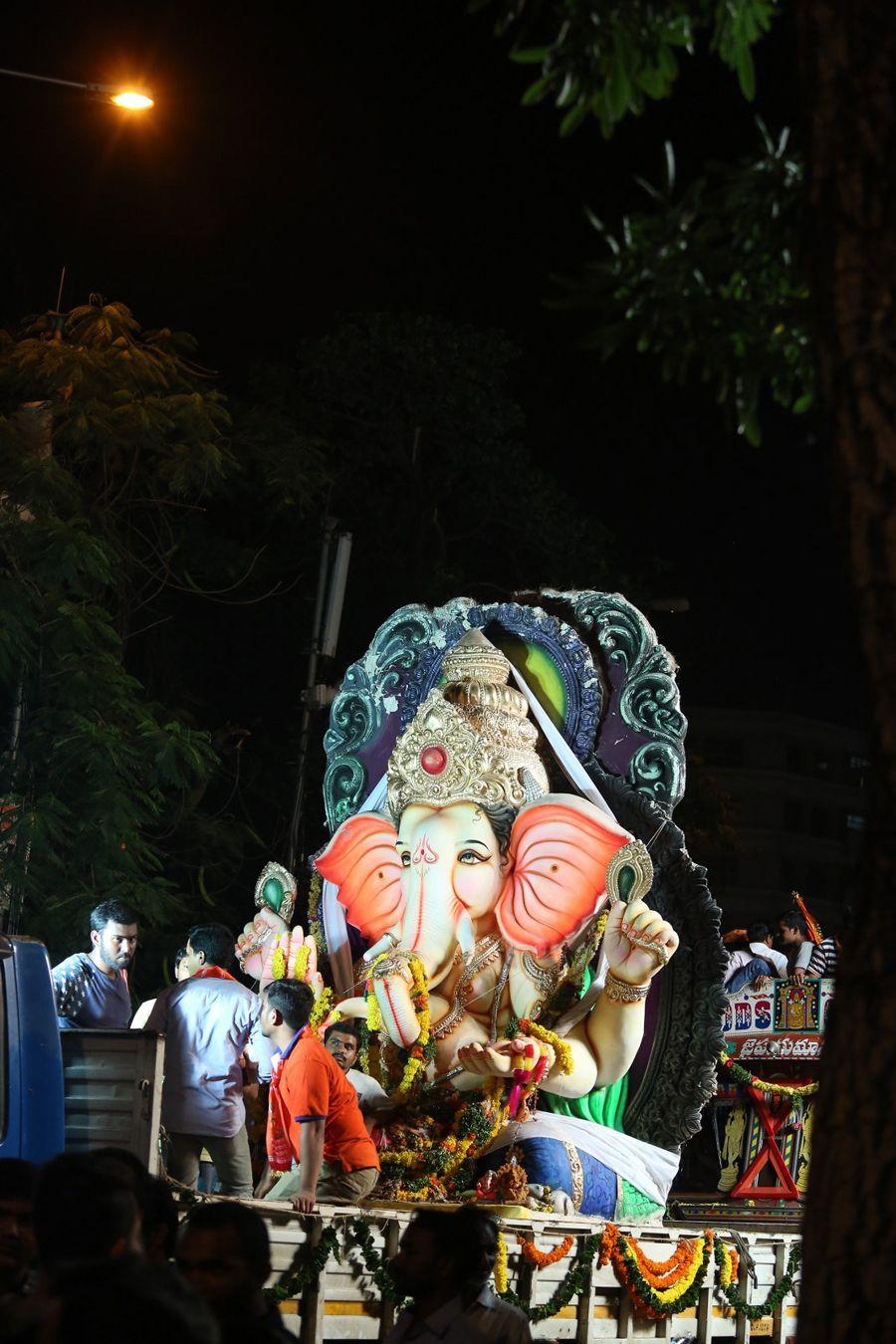 PHOTOS: Ganesh Nimajjanam in Hyderabad