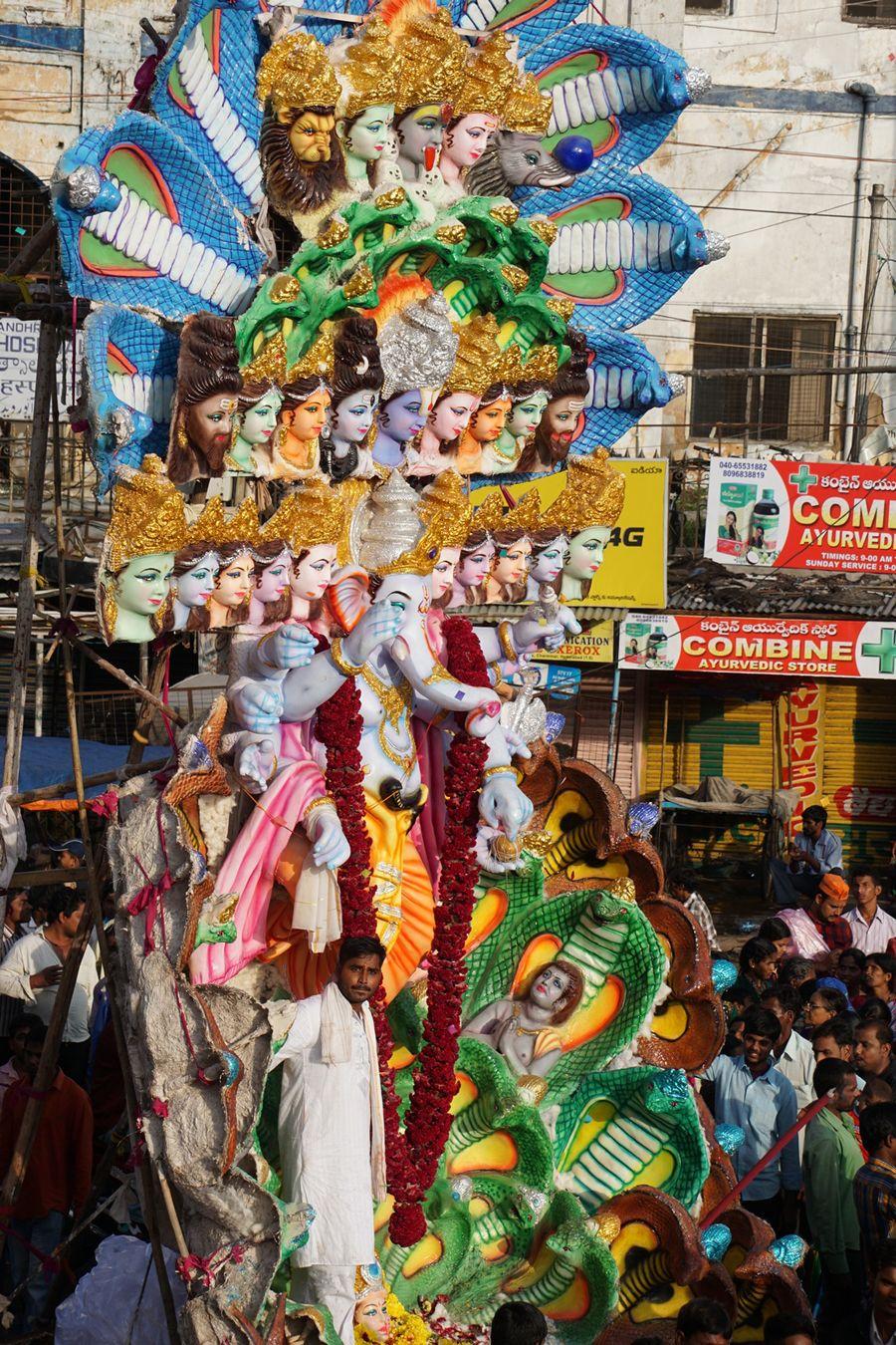 PHOTOS: Ganesh Nimajjanam in Hyderabad