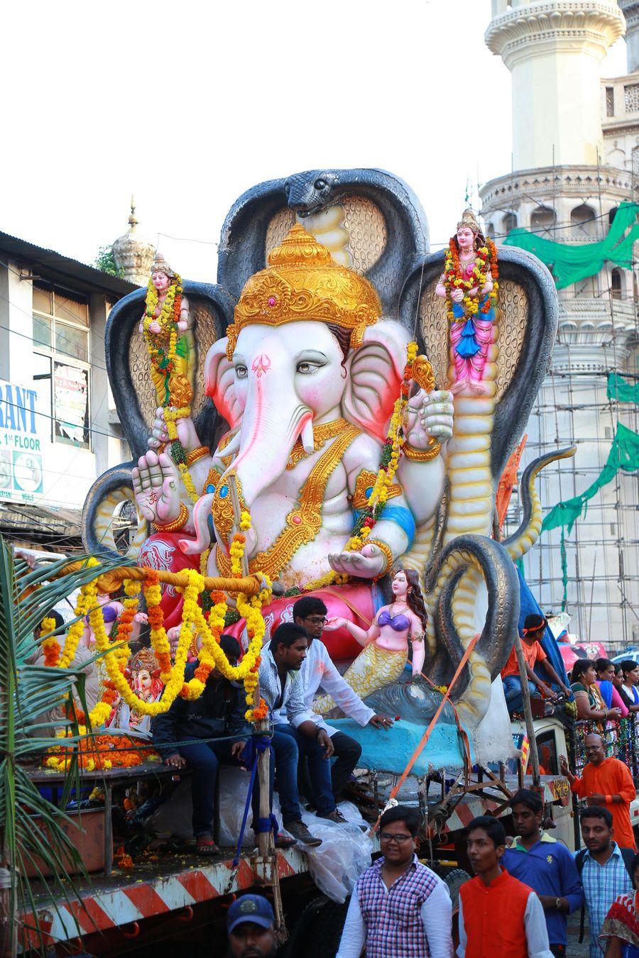 PHOTOS: Ganesh Nimajjanam in Hyderabad