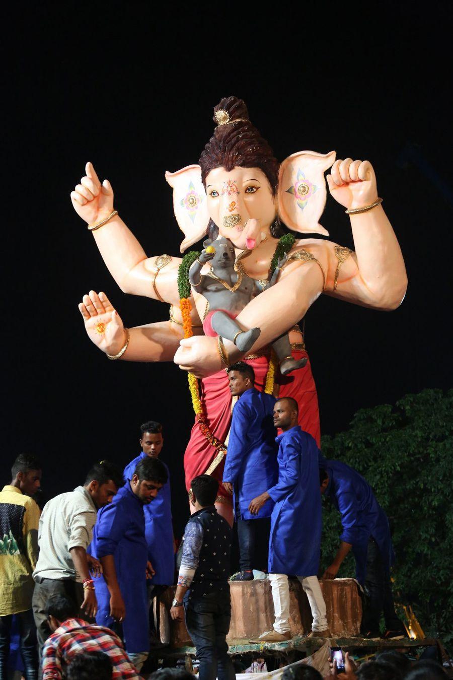 PHOTOS: Ganesh Nimajjanam in Hyderabad
