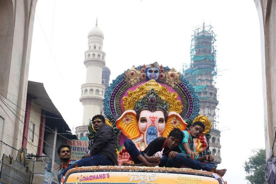 PHOTOS: Ganesh Nimajjanam in Hyderabad