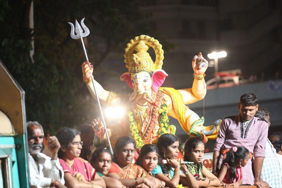 PHOTOS: Ganesh Nimajjanam in Hyderabad