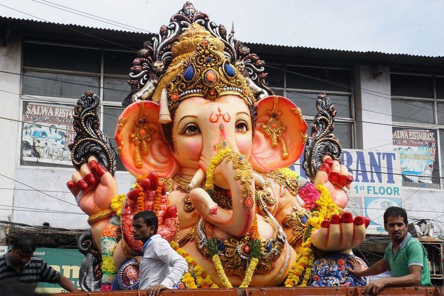 PHOTOS: Ganesh Nimajjanam in Hyderabad