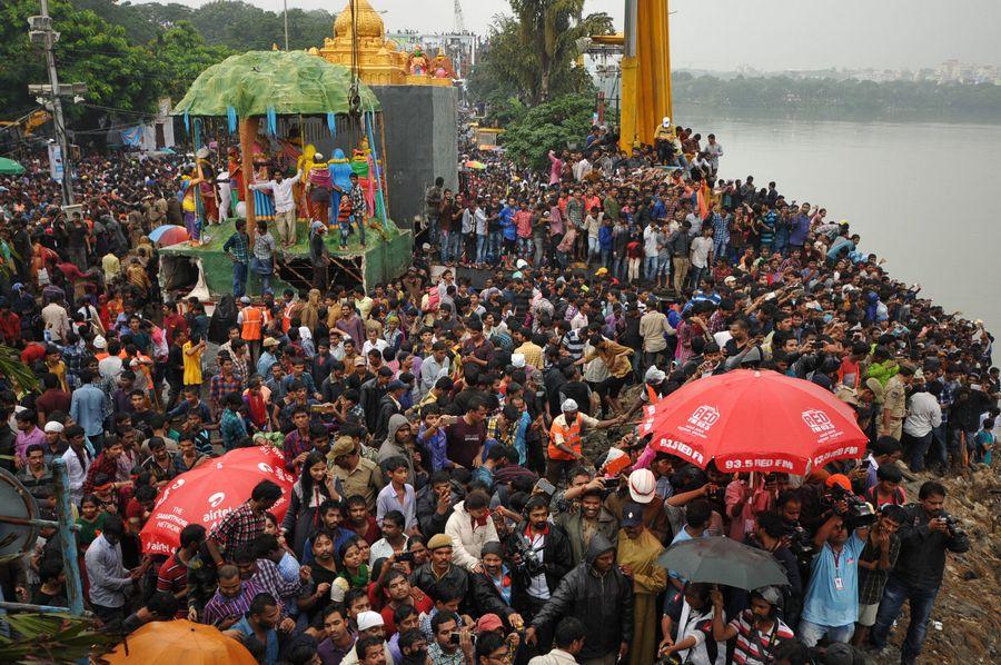 PHOTOS: Ganesh Nimajjanam in Hyderabad