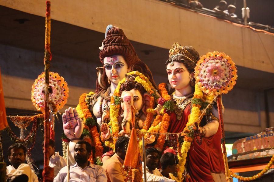 PHOTOS: Ganesh Nimajjanam in Hyderabad