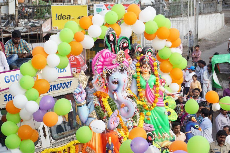 PHOTOS: Ganesh Nimajjanam in Hyderabad
