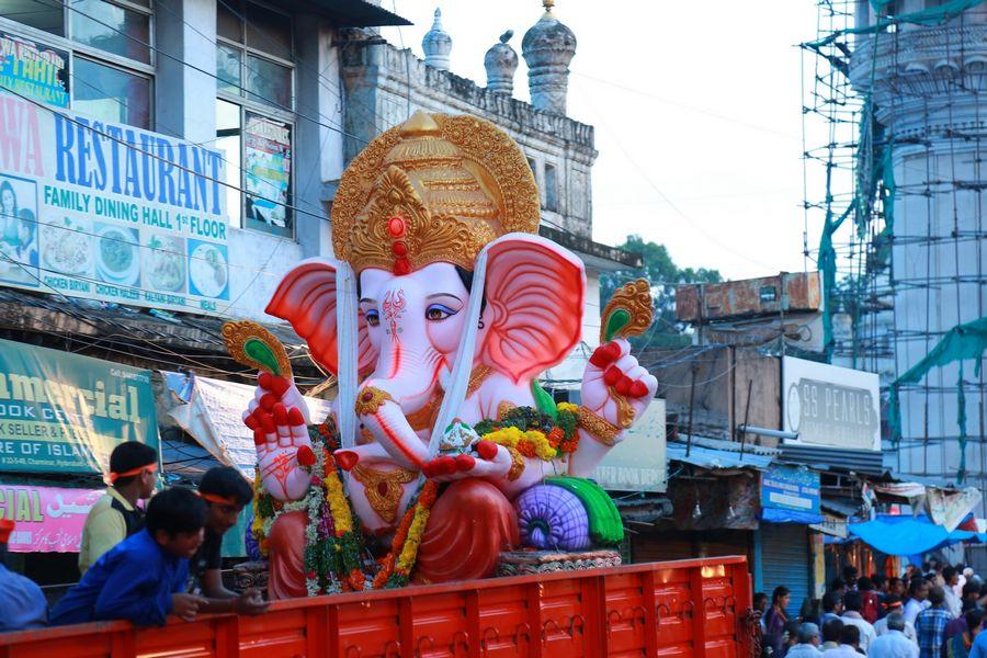 PHOTOS: Ganesh Nimajjanam in Hyderabad