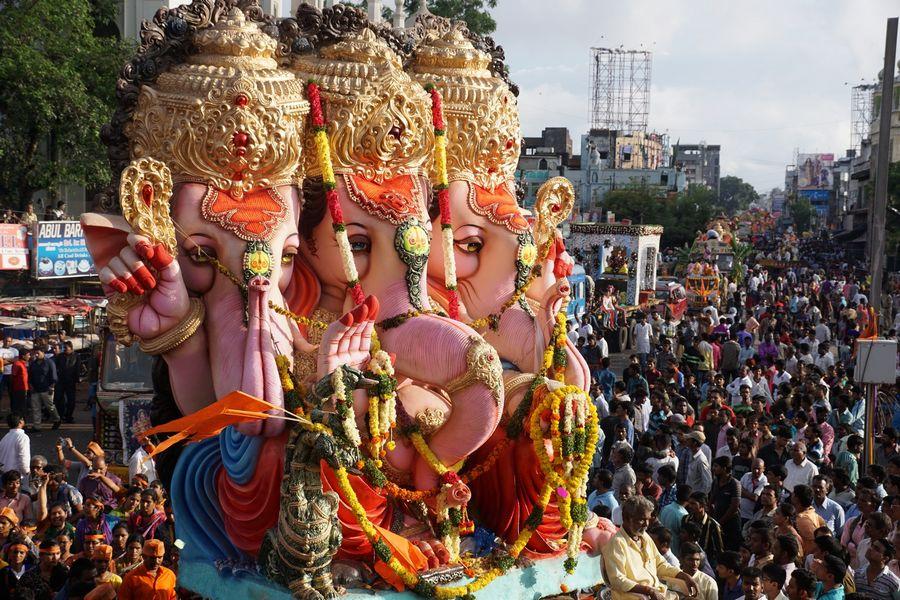 PHOTOS: Ganesh Nimajjanam in Hyderabad