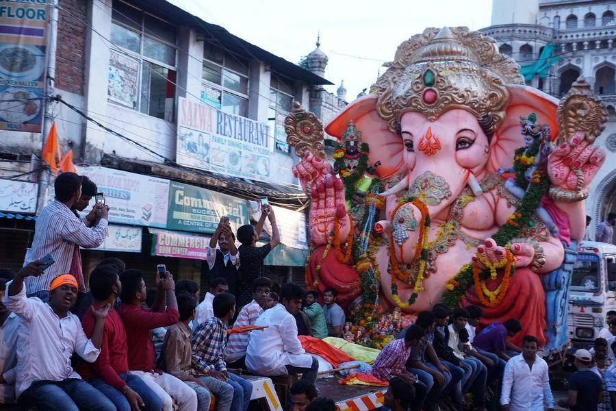 PHOTOS: Ganesh Nimajjanam in Hyderabad