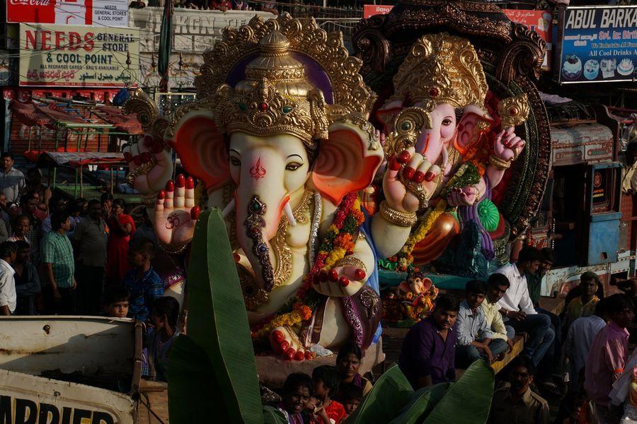 PHOTOS: Ganesh Nimajjanam in Hyderabad