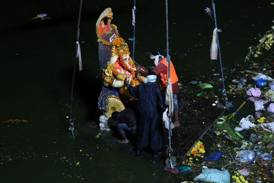 PHOTOS: Ganesh Nimajjanam in Hyderabad