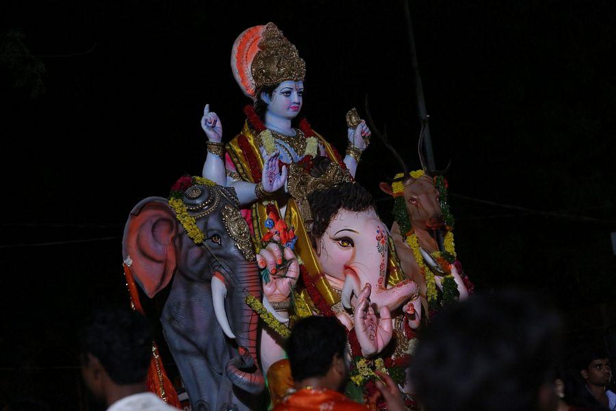 PHOTOS: Ganesh Nimajjanam in Hyderabad