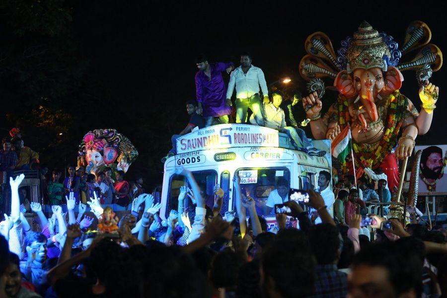PHOTOS: Ganesh Nimajjanam in Hyderabad