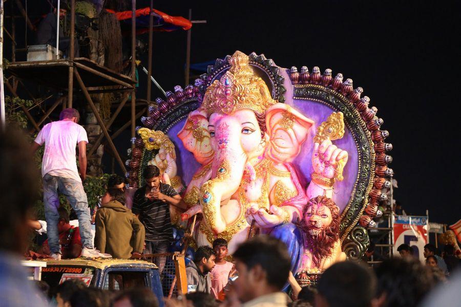 PHOTOS: Ganesh Nimajjanam in Hyderabad