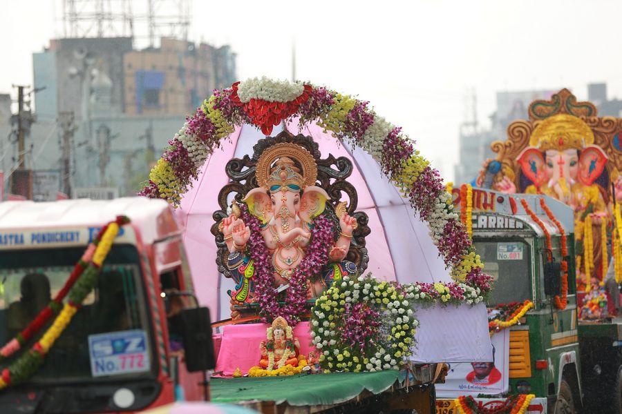 PHOTOS: Ganesh Nimajjanam in Hyderabad