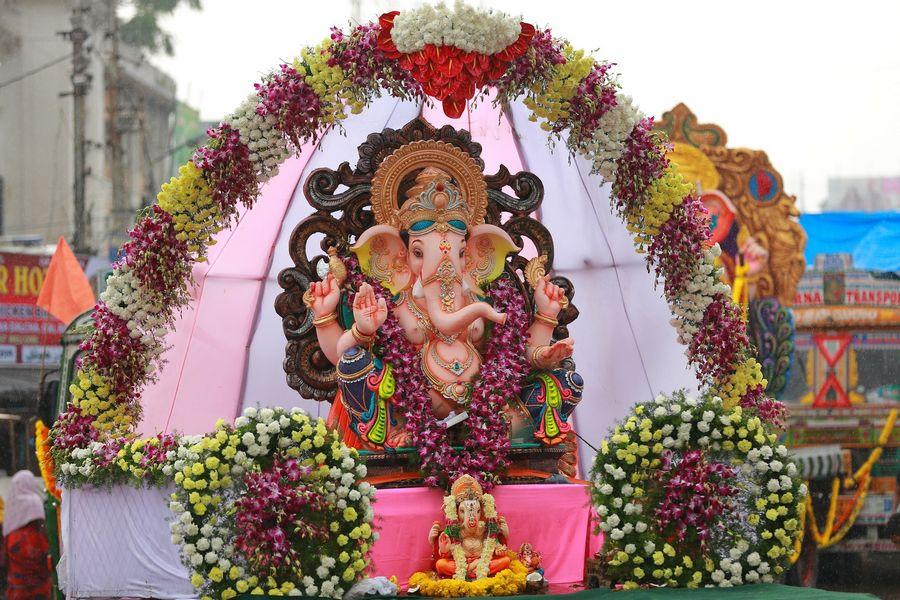 PHOTOS: Ganesh Nimajjanam in Hyderabad