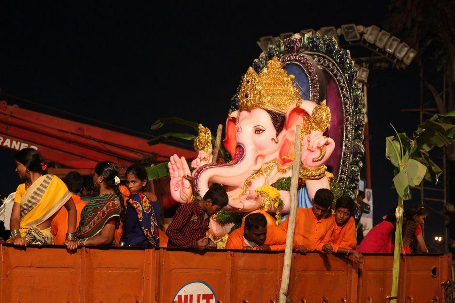 PHOTOS: Ganesh Nimajjanam in Hyderabad