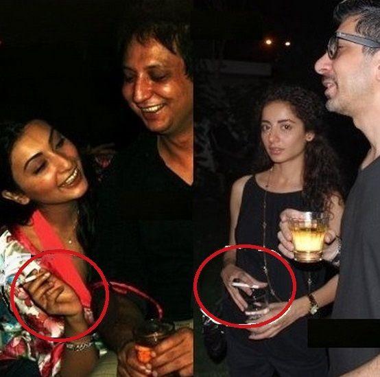 PHOTOS: Indian Girls Smoking & Drinking Alcohol