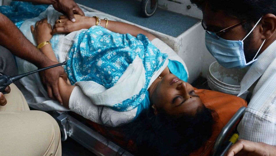 PHOTOS: YSRCP MLA Roja Injured and Admitted to NIMS