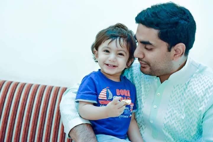 RARE & UNSEEN Private Pics of Nara Lokesh