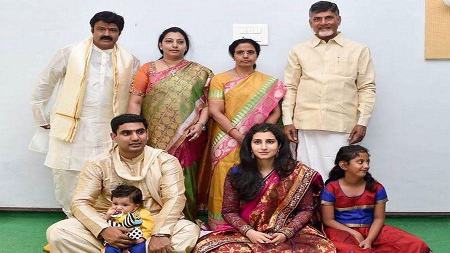 RARE & UNSEEN Private Pics of Nara Lokesh