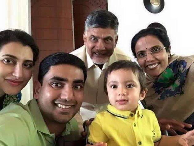 RARE & UNSEEN Private Pics of Nara Lokesh