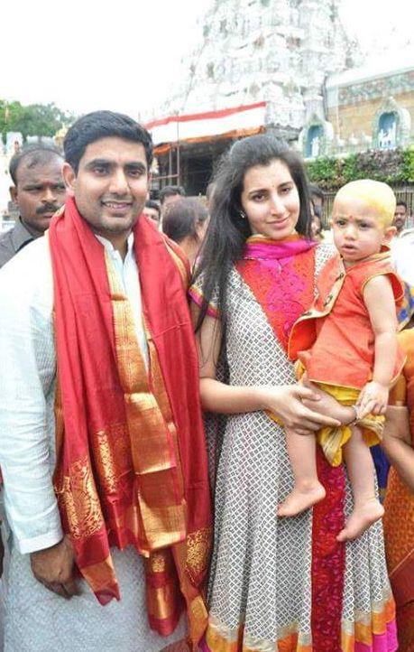 RARE & UNSEEN Private Pics of Nara Lokesh