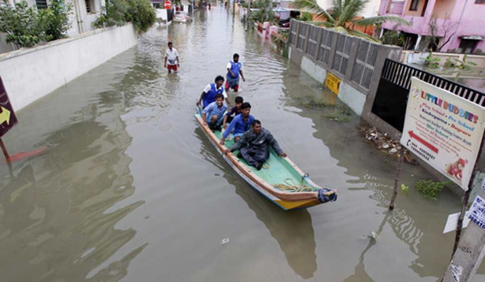 Rare Photos of Chennai Floods  Army  help