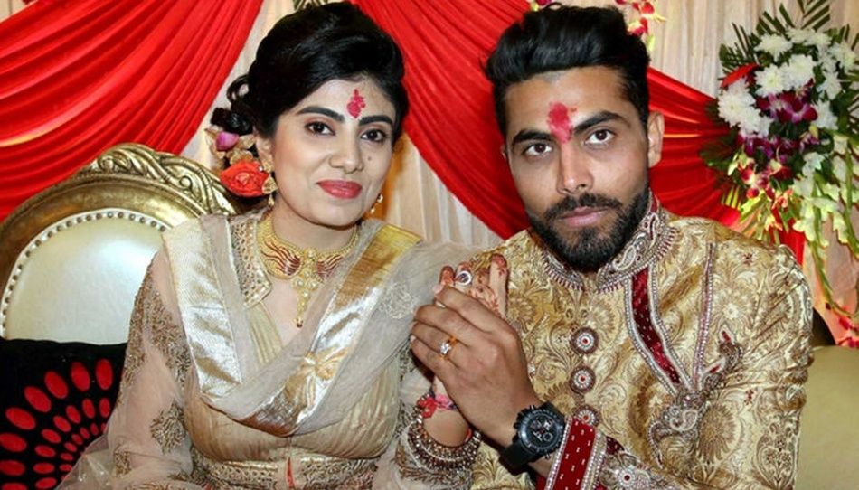 Ravindra Jadeja & Reeva Solanki Engagement Photos