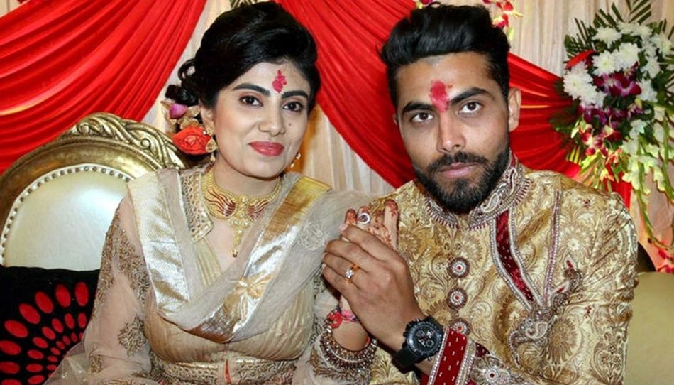 Ravindra Jadeja & Reeva Solanki Engagement Photos