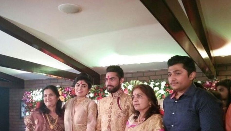 Ravindra Jadeja & Reeva Solanki Engagement Photos