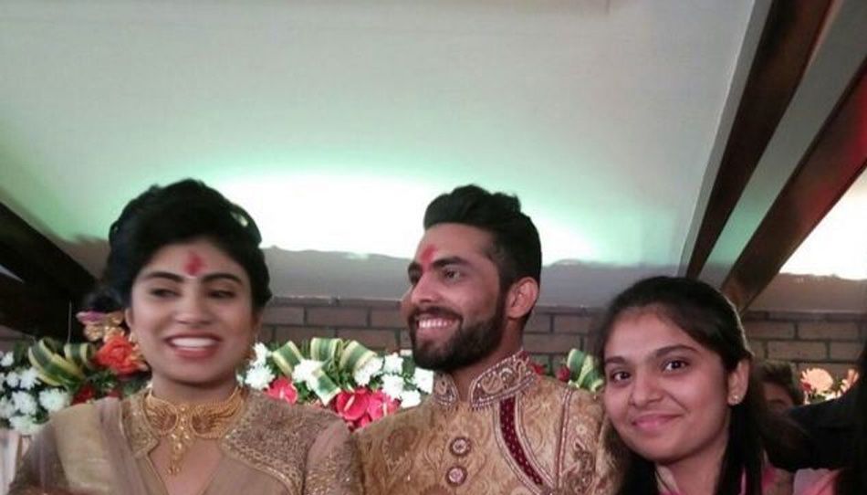 Ravindra Jadeja & Reeva Solanki Engagement Photos