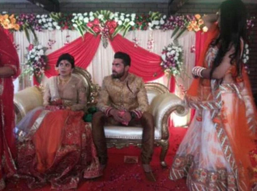 Ravindra Jadeja & Reeva Solanki Engagement Photos