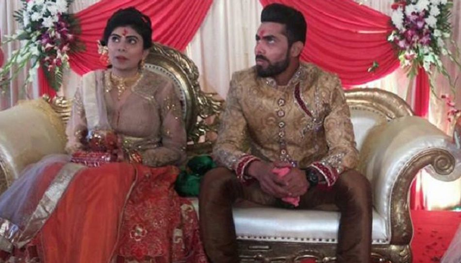 Ravindra Jadeja & Reeva Solanki Engagement Photos