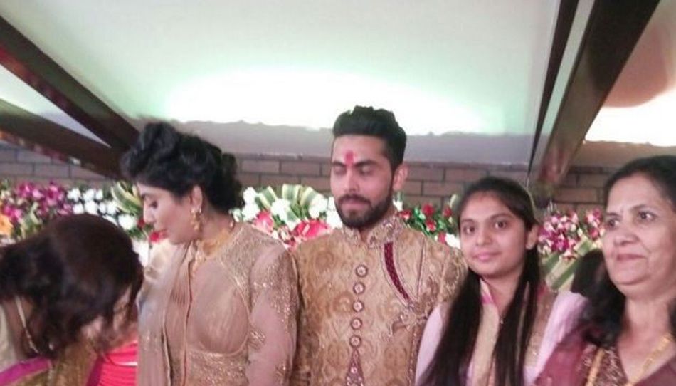 Ravindra Jadeja & Reeva Solanki Engagement Photos