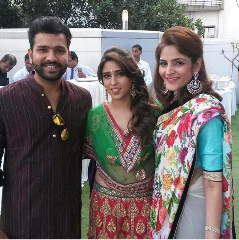 Rohit Sharma & Ritika Sajdeh Wedding Photos