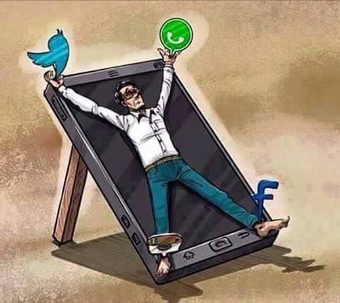 Sad to See Realistic illustration of today's world