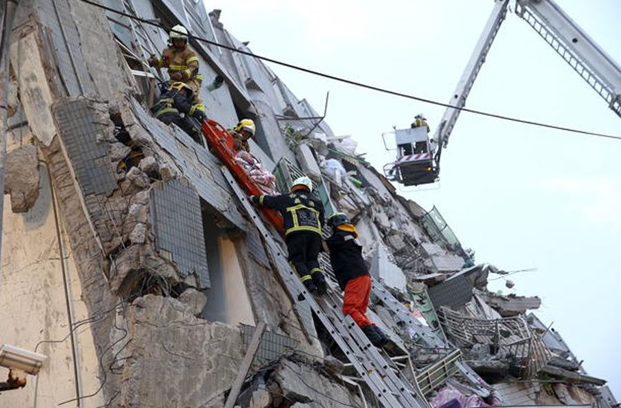 Strong Earthquake Strikes Southern Taiwan Photos