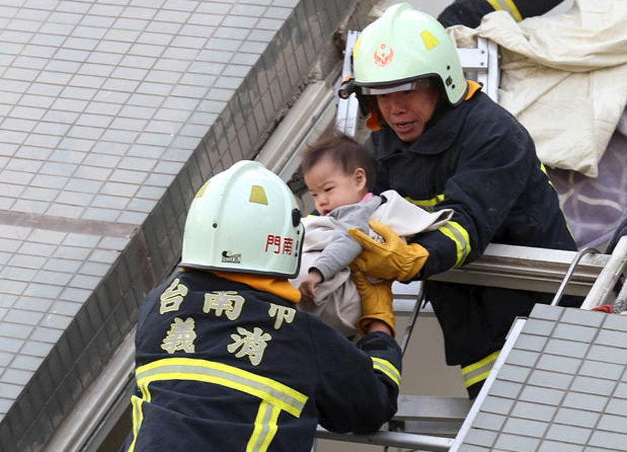 Strong Earthquake Strikes Southern Taiwan Photos