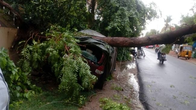 Unseen photos of Hyderabad rain air disaster 