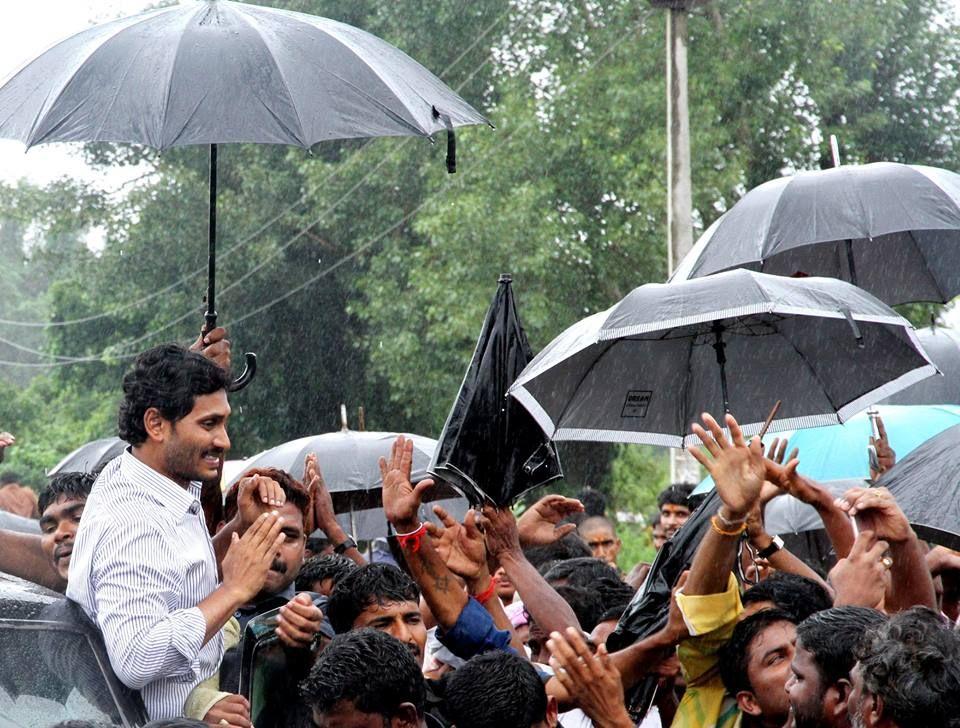 YS Jagan visits flood affected areas in Kadapa