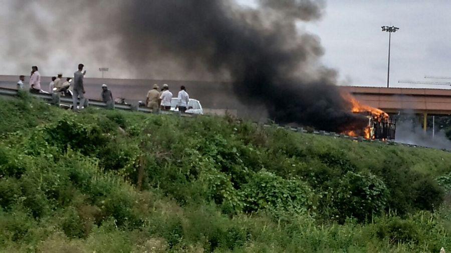 Cauvery row: Violence in Karnataka Photos