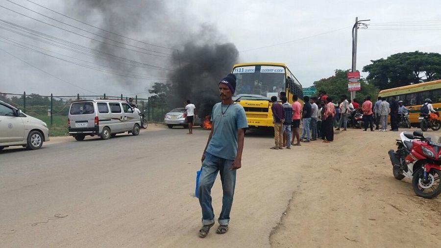 Cauvery row: Violence in Karnataka Photos