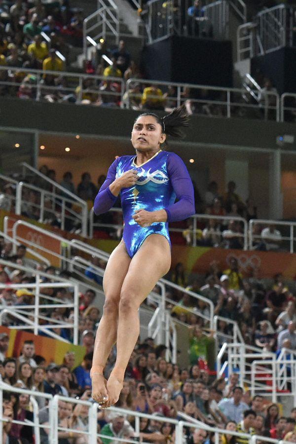 Dipa Karmakar Final Vault at Rio Olympics 2016 Photos