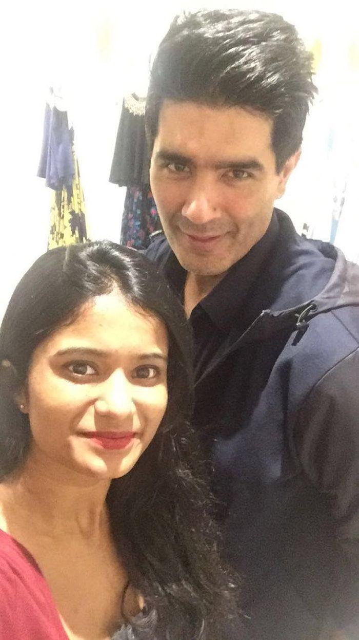 For styling PV Sindhu meets Manish Malhotra Photos